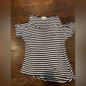 Women’s Michael Kors Cold Shoulder Top size small